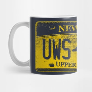 Upper West Side Zip Code 10024 (New York License Plate) Mug